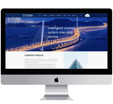企业服务网站制作，优质数字营销公司网页设计模板-17素材网