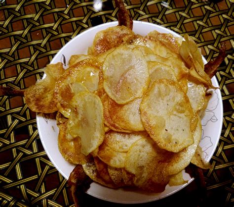 【香酥红薯片的做法步骤图，香酥红薯片怎么做好吃】牛仔妈的家常美食_下厨房
