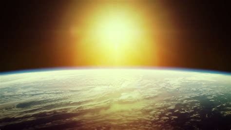 4 k。神奇的地球日出。从太空看地球。3840x2160。—高清视频下载、购买_视觉中国视频素材中心