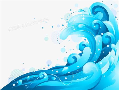 巨大的深蓝色海浪图片素材-海洋的波浪创意图片素材-jpg图片格式-mac天空素材下载