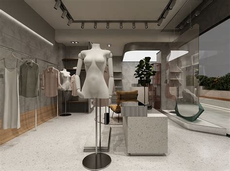 西安Rynsa买手店-商业展示空间设计案例-筑龙室内设计论坛