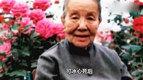 冰心99岁逝世，去世后的10几年，亲孙子在墓碑刻上8个字“辱骂”她！_腾讯视频