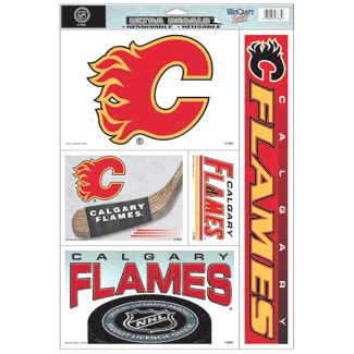 Calgary Flames Multi - Pro Sport Stickers