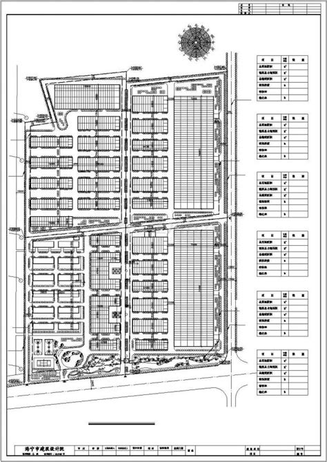 某地区某工厂厂区规划设计cad总平面图纸_工业建筑_土木在线