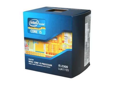 Intel Core i5-2300 - Core i5 2nd Gen Sandy Bridge Quad-Core 2.8GHz (3 ...