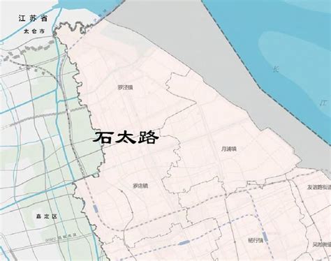 上海市行政区划的特例：宝山区北部有两种行政区划边界