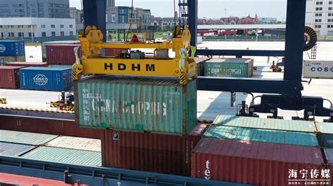 业务覆盖全国所有港口 海宁首个集装箱专用码头正式运营