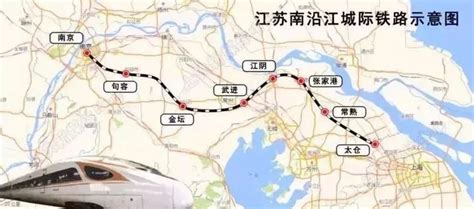 南沿江城际铁路江阴综合枢纽站效果图公布- 无锡本地宝