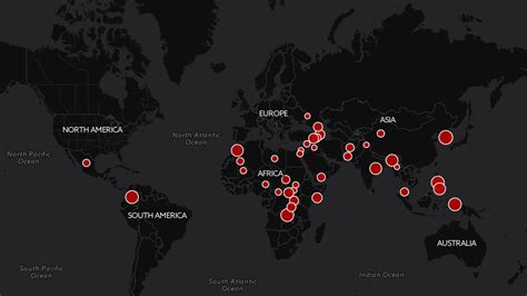 IRIN interactive war map shows all the current conflicts across the ...