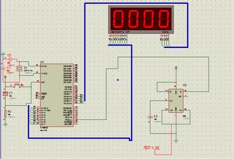 51单片机+光电传感器电机转速测量系统设计 附程序原理图 - 51单片机