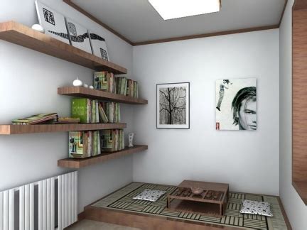 新中式书房的禅意生活|空间|室内设计|雨洛 - 原创作品 - 站酷 (ZCOOL)