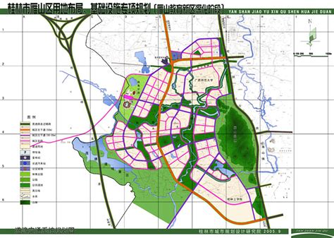 桂林市某行政办公中心规划cad总平面方案图_城市规划_土木在线