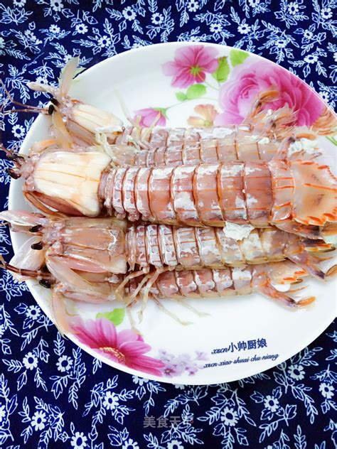 烤皮皮虾图片