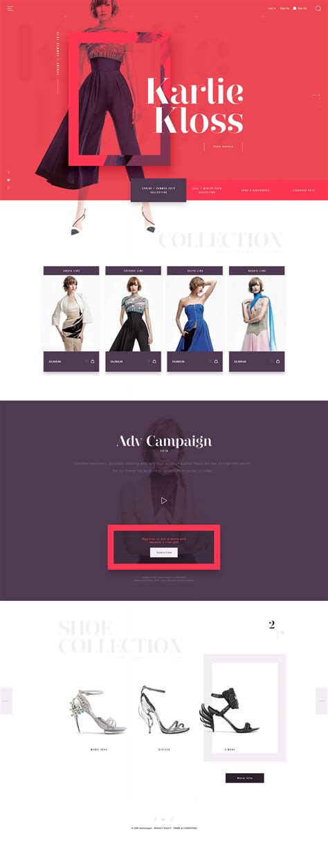 简约在线时尚网店响应式网页模板免费下载html - 模板王