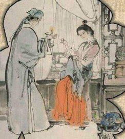 古风古代中国汉服美女插画图片-千库网