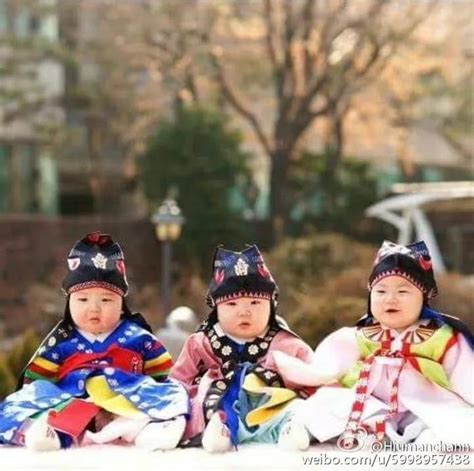宋一国三胞胎原来是“大韩、民国、万岁”傻傻分不
