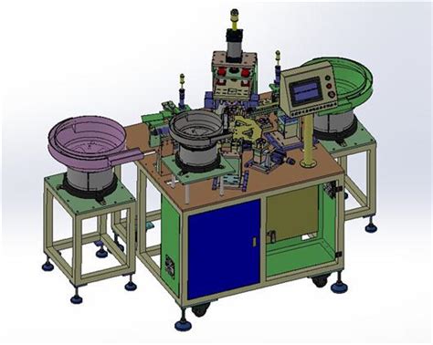 【中南】电子产品制造设备-电性能测试机3D模型下载_三维模型_SolidWorks、STEP模型 - 制造云 | 产品模型