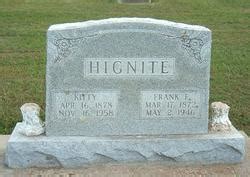 Frank F. Hignite (1872-1946) - Find a Grave Memorial