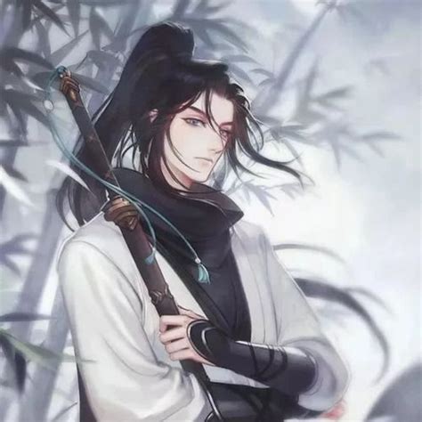 拿刀的古风头像女生动漫