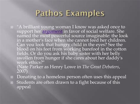 Ethos Pathos Logos Examples For Kids