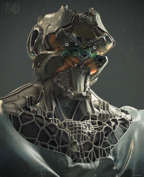 3D科幻角色头盔设计|三维|机械/交通|Simonwers - 原创作品 - 站酷 (ZCOOL)