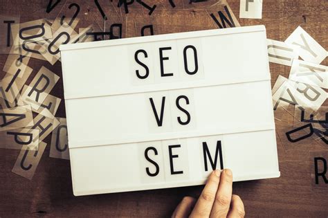 SEO vs SEM: What