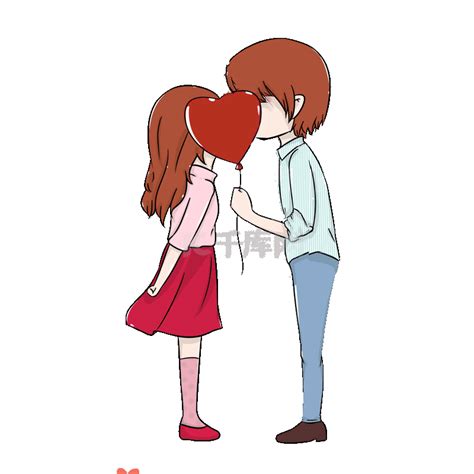 接吻动态图图片
