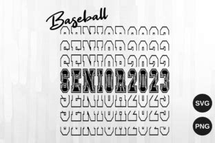 Baseball Senior 2023 PNG SVG Graphic by Manage Design · Creative Fabrica