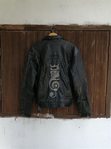 Us Air Force Force Tc Electronic Ultimate Sound Machine Leather Jacket ...