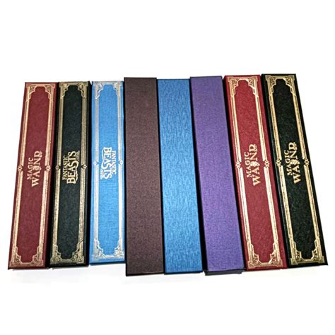哈利波特 魔法盒子 哈利波特包装盒 彩盒 烫金盒 小黑盒子 棕紫盒-阿里巴巴