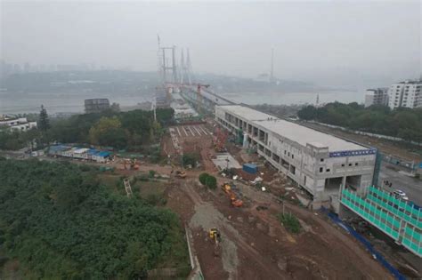 李家沱复线桥南引道工程融汇二桥新桥进入攻坚阶段_重庆市巴南区人民政府