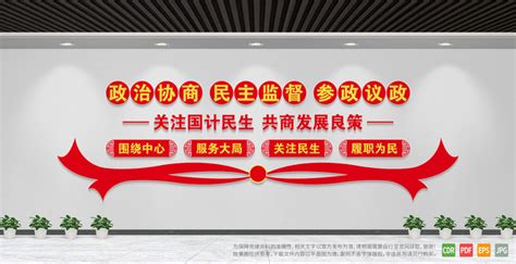 人民政协履职能力文化墙图片下载_红动中国
