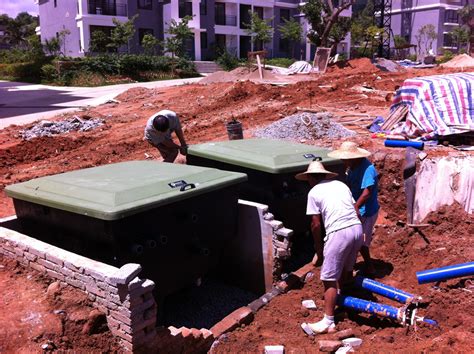 地埋机房安装实景图 - 工程案例 - 三亚润景园艺工程有限公司