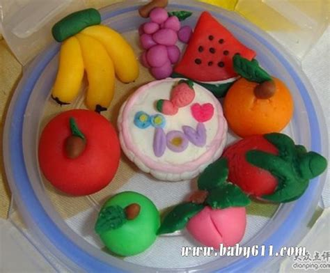 儿童手工粘土水果简单,用粘土做超萌小,粘土草莓(第10页)_大山谷图库