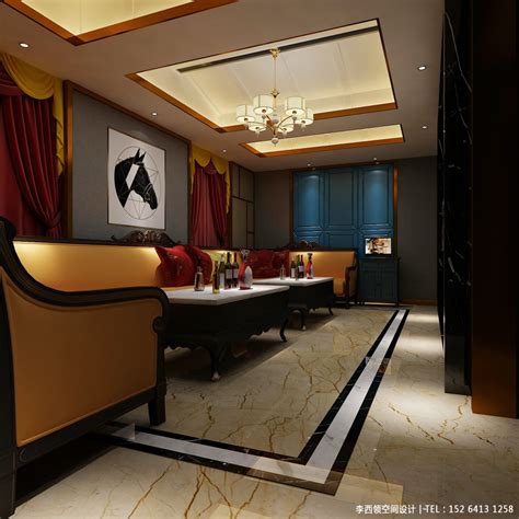 铂金国际娱乐会所丨李西领空间设计-室内设计-拓者设计吧