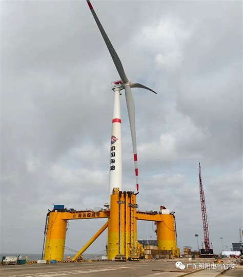 明阳智能发布最新海上风机，刷新中国最大风机容量纪录|界面新闻
