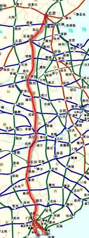 京港澳高速公路地图 京珠高速地图- 广州本地宝