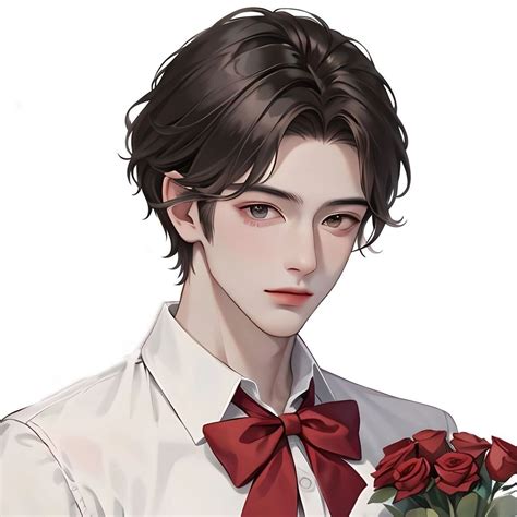 绘画情侣头像温柔女生