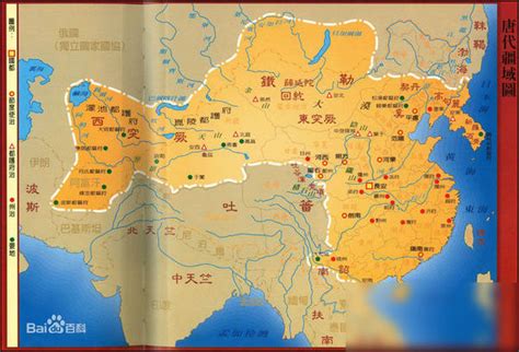 大唐地图图片