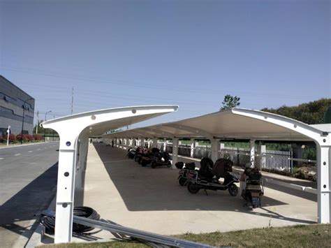膜结构车棚-膜结构车棚-苏州彩瑞达遮阳篷有限公司