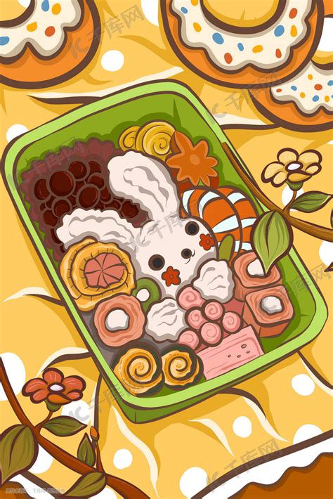 爱吃的食物|插画|艺术插画|桃桃peach - 原创作品 - 站酷 (ZCOOL)