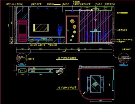 别墅室内设计CAD方案