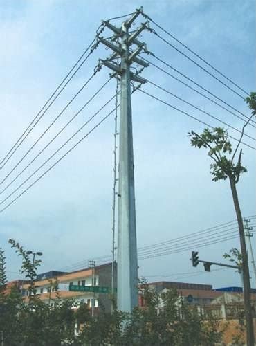 白山市25米110kv电力钢杆 - 益瑞 (中国 河北省 生产商) - 其它电力、电子 - 电子、电力 产品 「自助贸易」