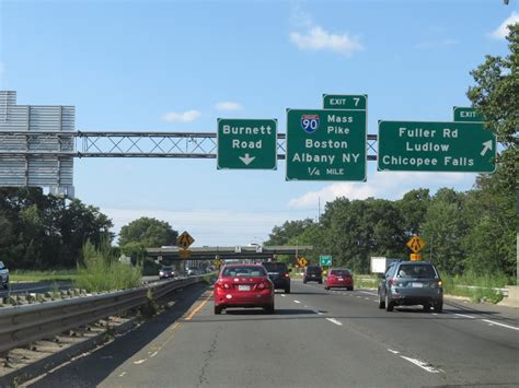 Massachusetts - Interstate 291 Eastbound | Cross Country Roads