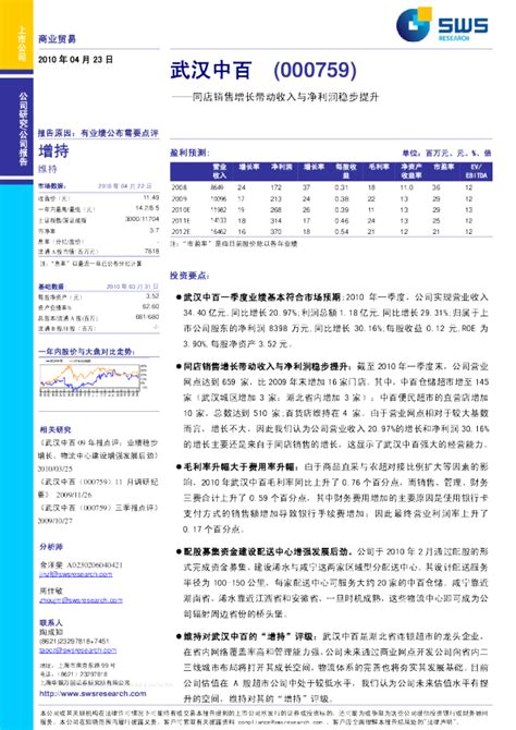 武汉中百：2008年三季度报告_联商网
