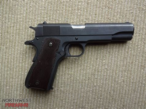 Lot - EXTREMELY RARE!! WWI & WWII COLT 1911 .45 PISTOL w/ COLT HISTORY ...