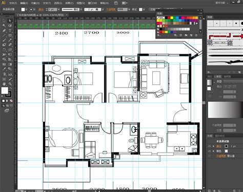 室内平面图|空间|家装设计|CXNSD_临摹作品-站酷ZCOOL