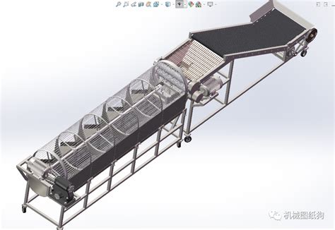 【非标数模】大蒜分级筛选机3D数模图纸 Solidworks设计_SolidWorks-仿真秀干货文章