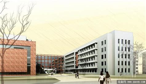 教学楼3dmax 模型下载-光辉城市