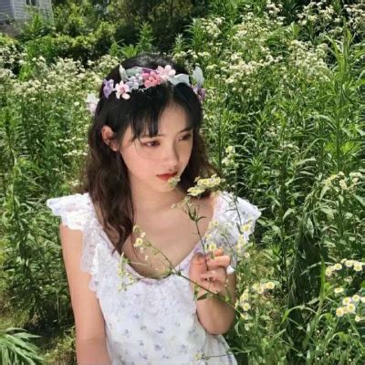 女生真人森系可爱图片